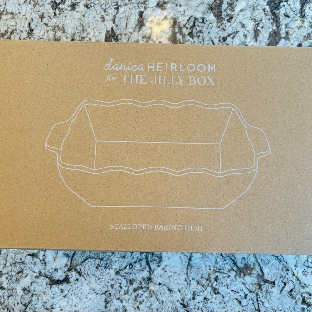 JILLY BOX 2025 Danica Heirloom Scalloped Baking Dish